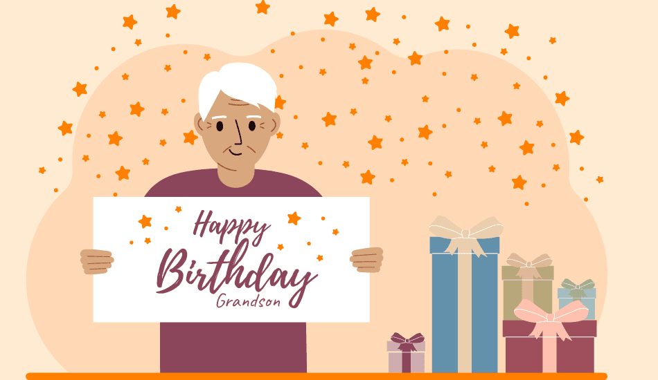 Sweet Birthday Wishes for Grandson (2026)