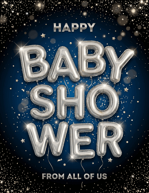 Happy Baby Shower Celebration Card