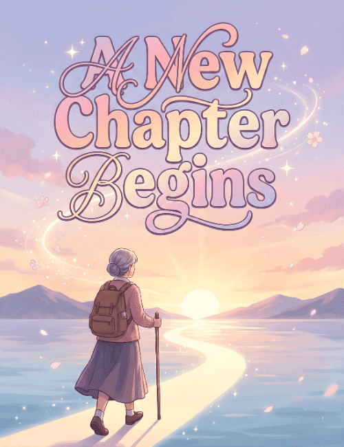 a new chapter begins retirement wishes card