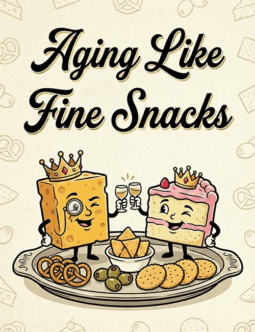 Aging Like Fine Snacks – Funny Birthday Card
