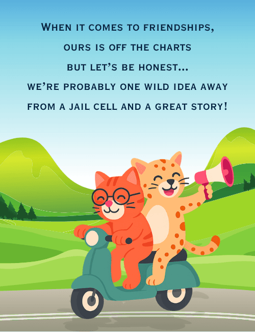 Wild Ride – Cat Friends Card