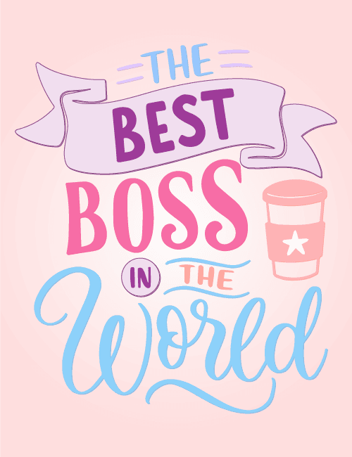 Best Boss in the World Card