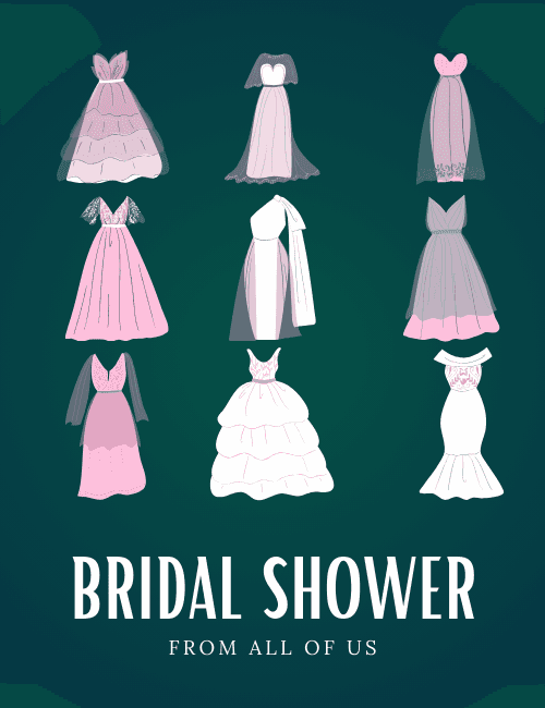 Elegant Bridal Shower Celebration From All of Us