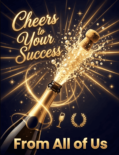 You Deserve This – Congratulations