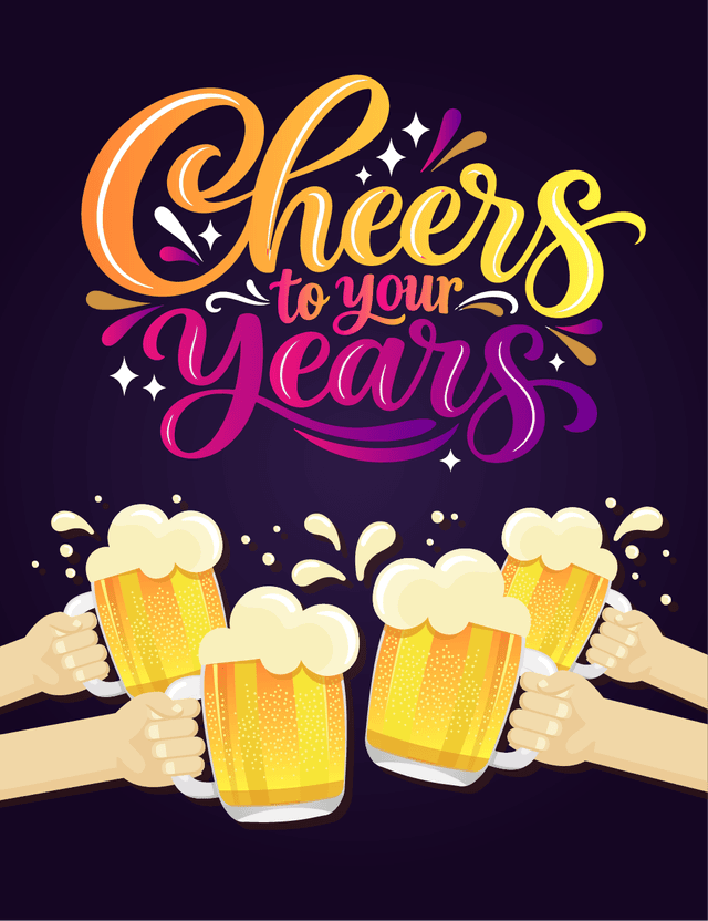Cheers To Your Birthday