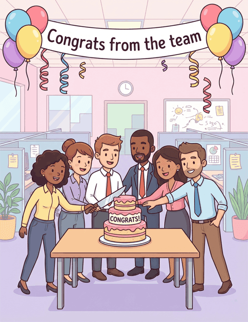 Congrats from the Team