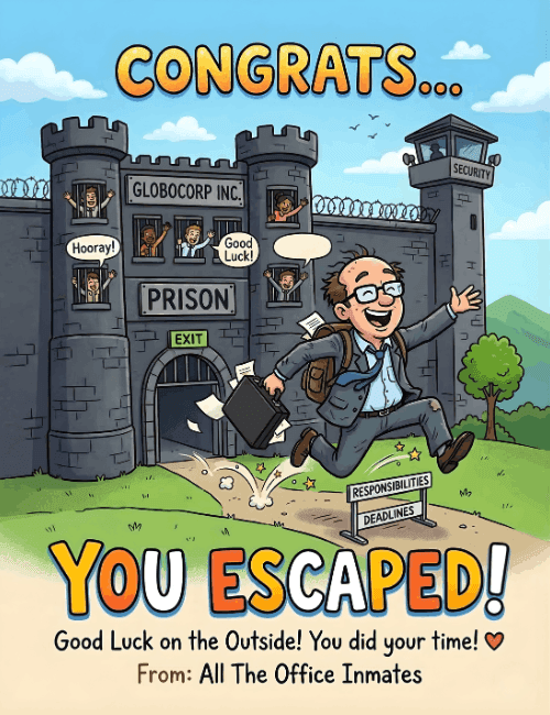congrats-you-escaped-farewell-card