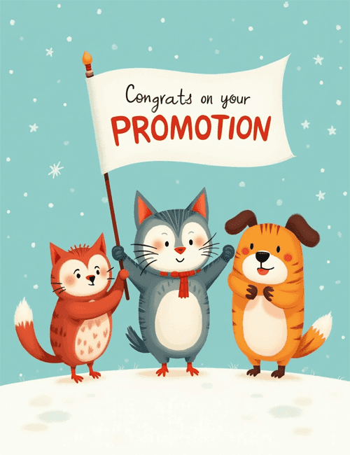 Congrats on Your Promotion