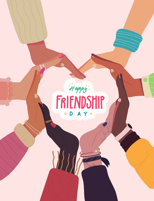 Unity in Friendship – Group Card