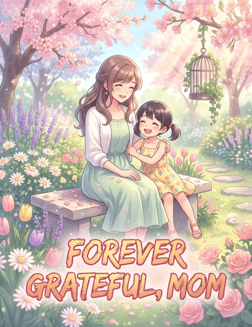 Forever Grateful Mom Floral Mother’s Day Card