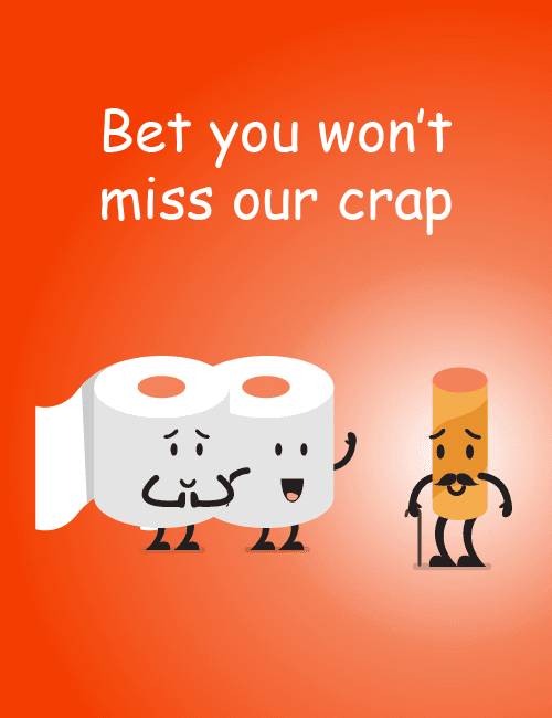 Bet You Won’t Miss Our Crap Card