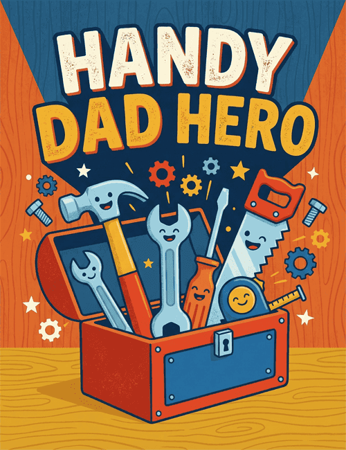 Handy Dad Hero Happy Father’s Day Card
