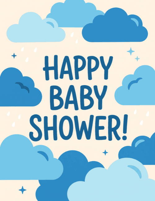 Happy Baby Shower Card