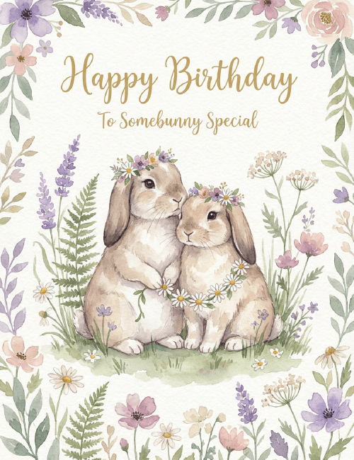 Happy Birthday to Somebunny Special
