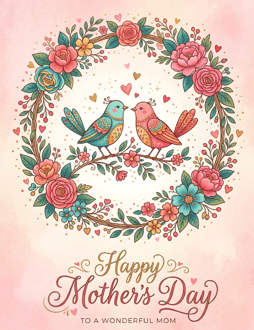 Happy Mother’s Day To A Wonderful Mom