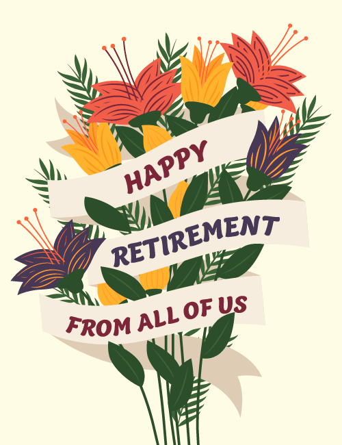 Happy Retirement – From All of Us