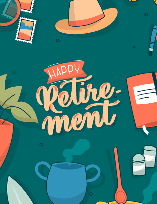Happy Retirement – Time for Hobbies & Coffee