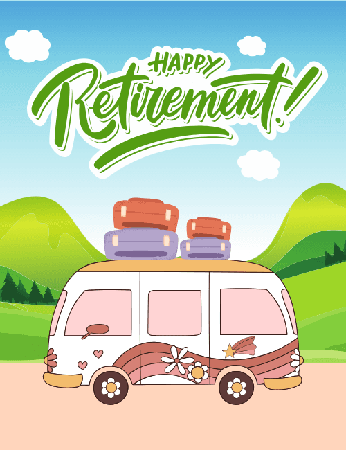 Retirement Road Trip Retirement eCards