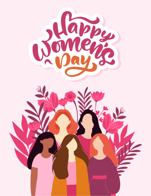 Happy Women’s Day Sisterhood Celebration Greeting Card