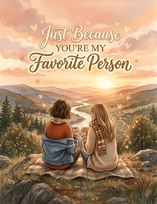 Just Because You Are My Favorite Person