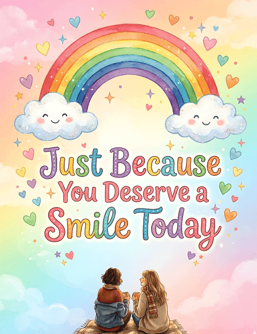 Just Because You Deserve A Smile