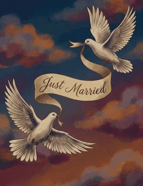 Just Married – Congratulations