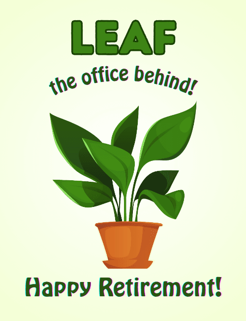 Green plant in pot with pun