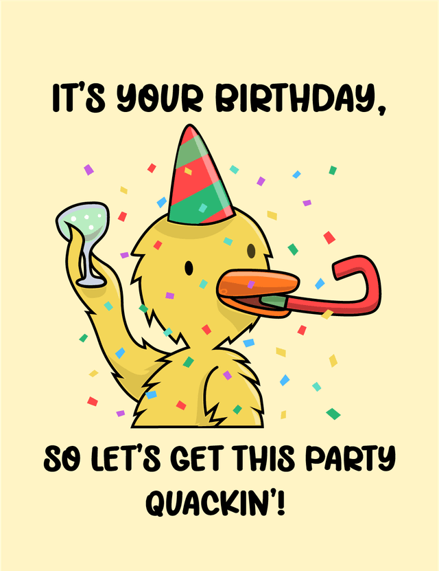 Lets Get This Party Quackin