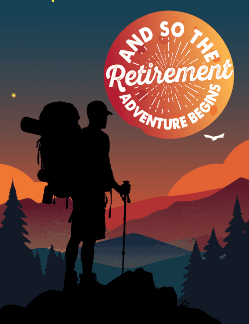 Retirement Adventure Begins Card