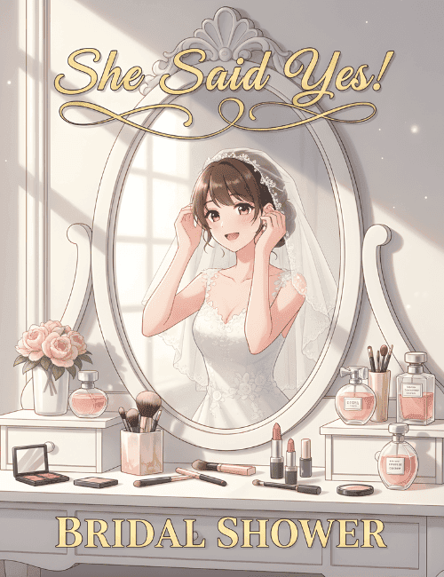 She Said Yes Bridal Shower Celebration Card