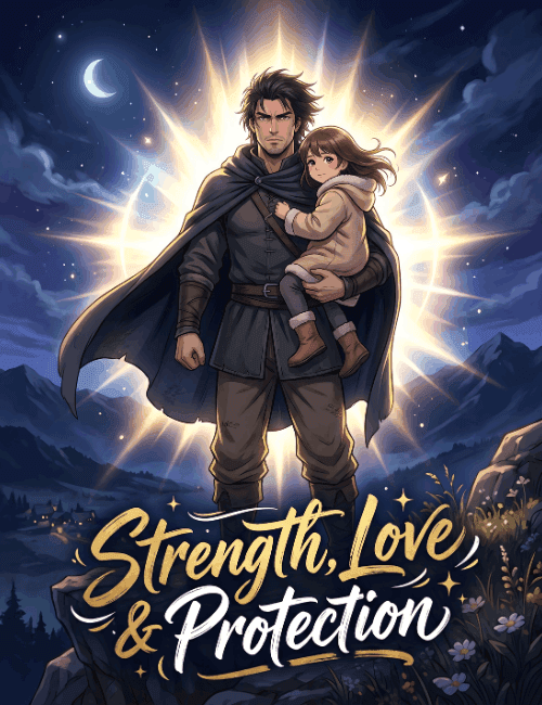 Strength Love and Protection Proud Hero Dad Card
