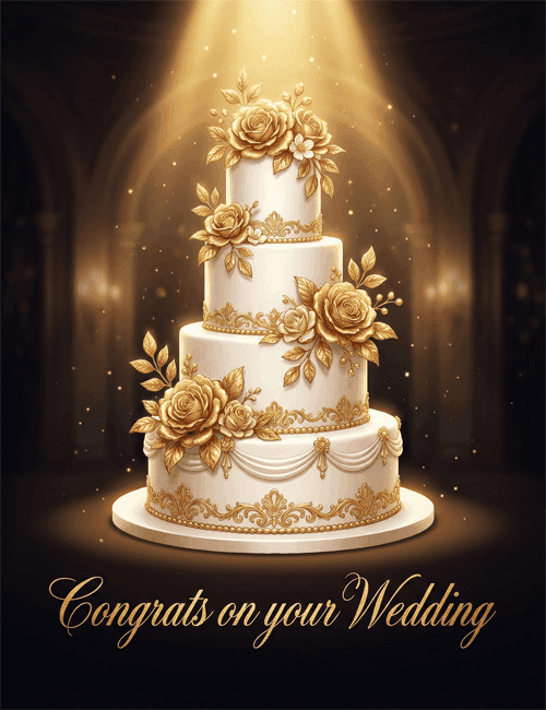 Congrats on Your Wedding – Luxury Style