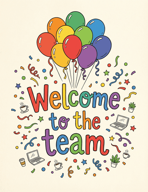 Welcome to the Team