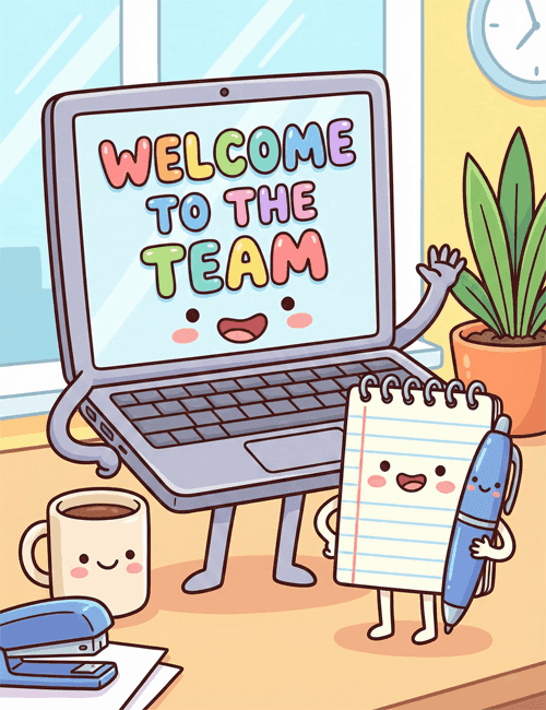 Welcome to the Team
