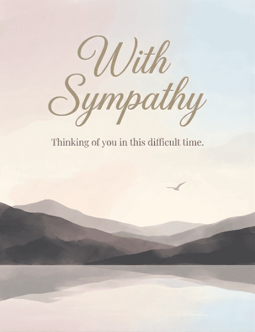 with-sympathy-peaceful-landscape-card