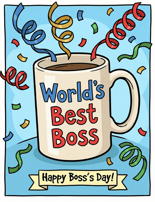 World’s Best Boss – Happy Boss’s Day