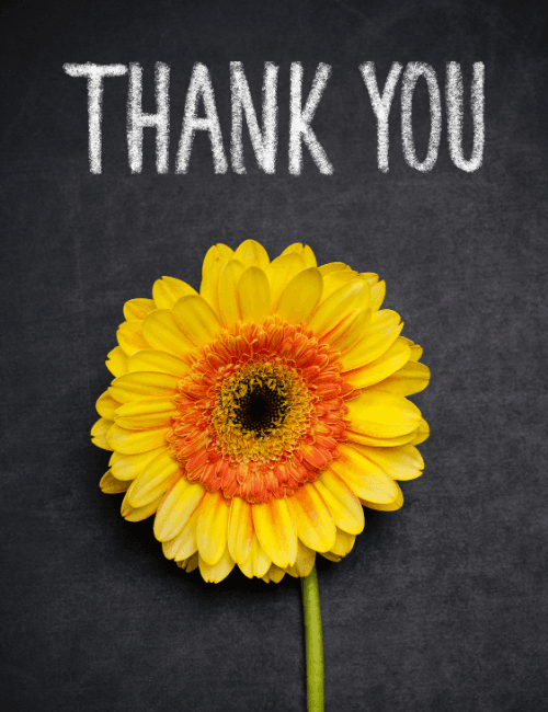 Floral Thank You