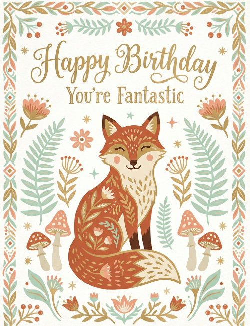You’re Fantastic – Happy Birthday