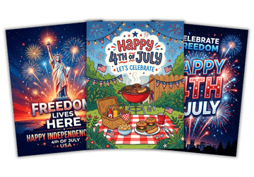 4th of July Cards
