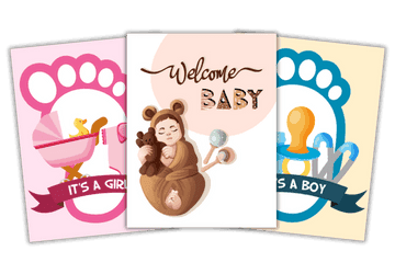 Baby  Shower Cards