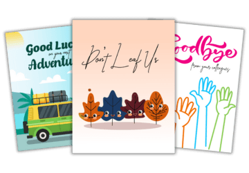 Farewell Cards