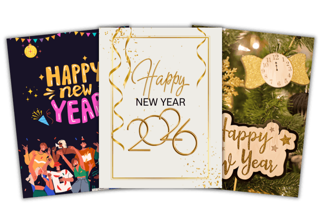 New Year Group Ecards
