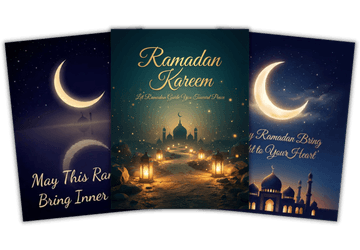 Ramadan Mubarak Cards