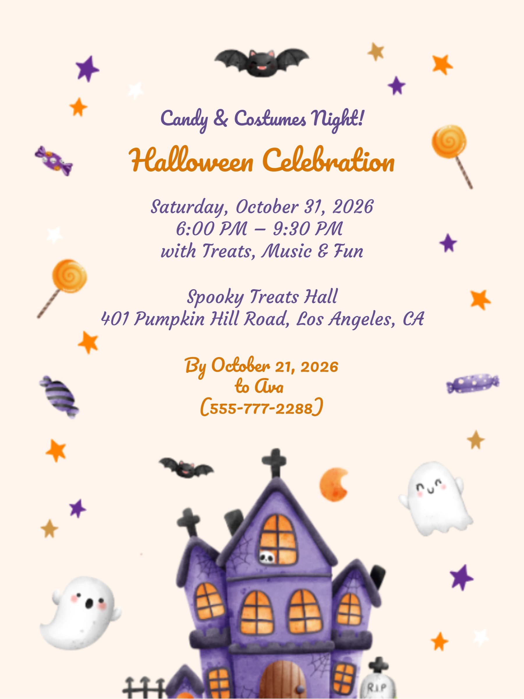 candy house invite