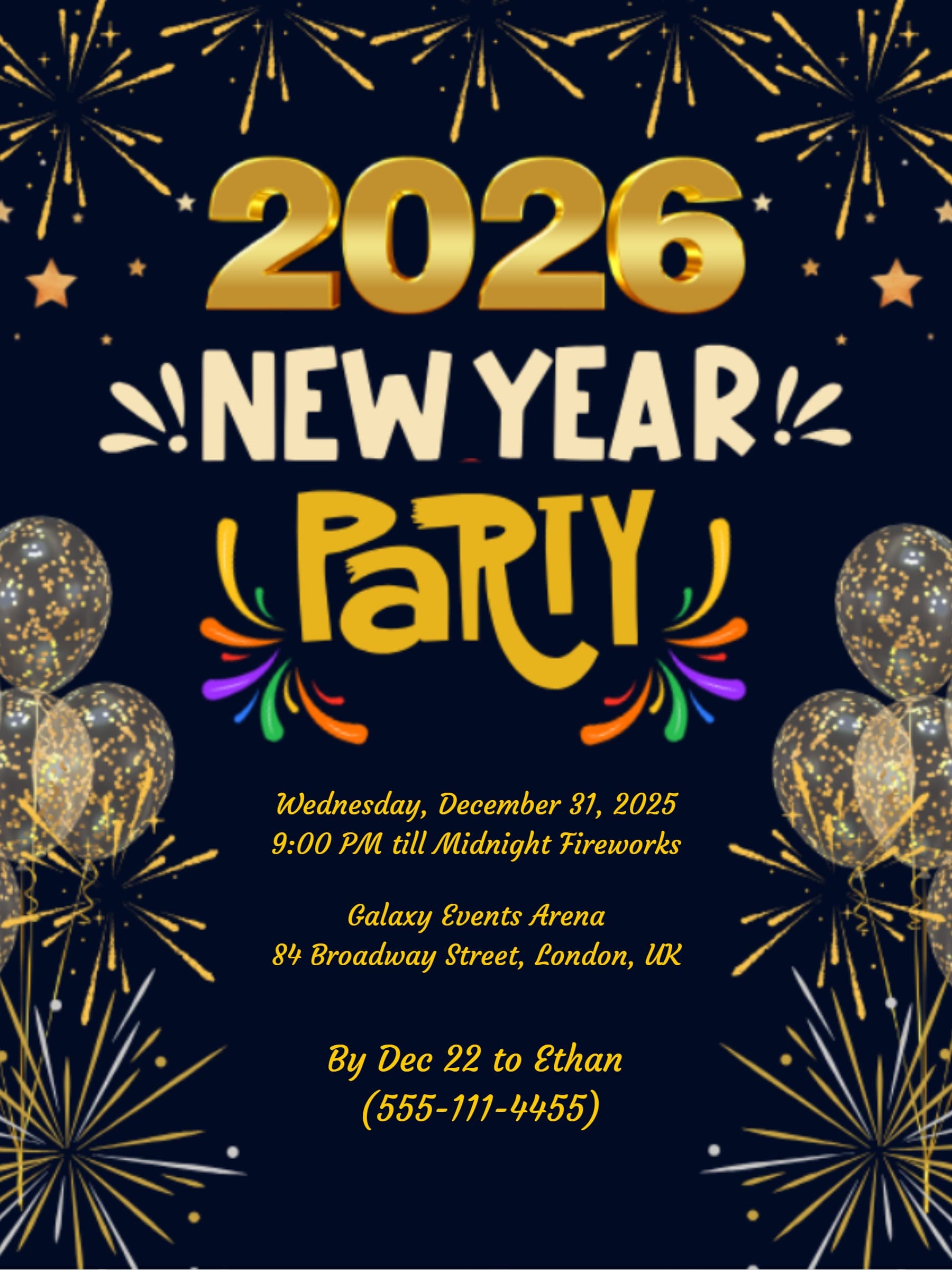 blue nye party