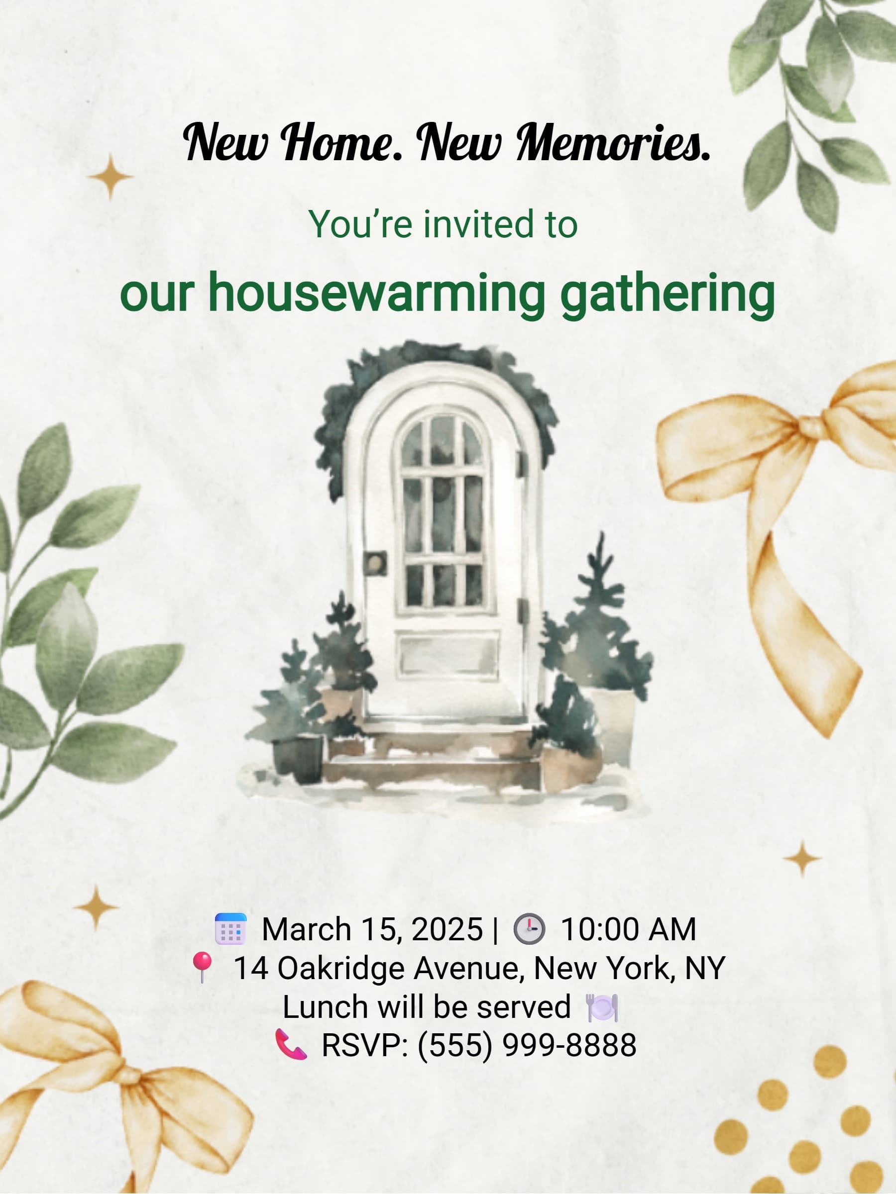 FLORAL BLUE HOUSEWARMING