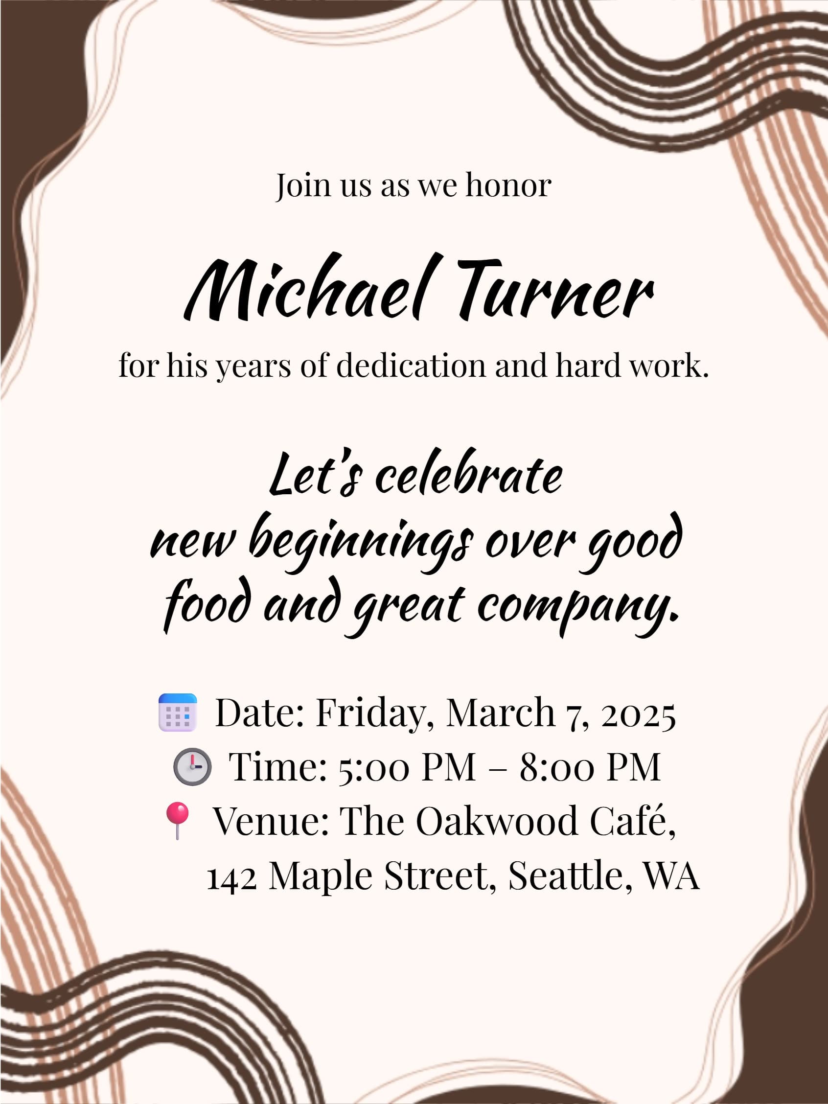 Retirement Celebration