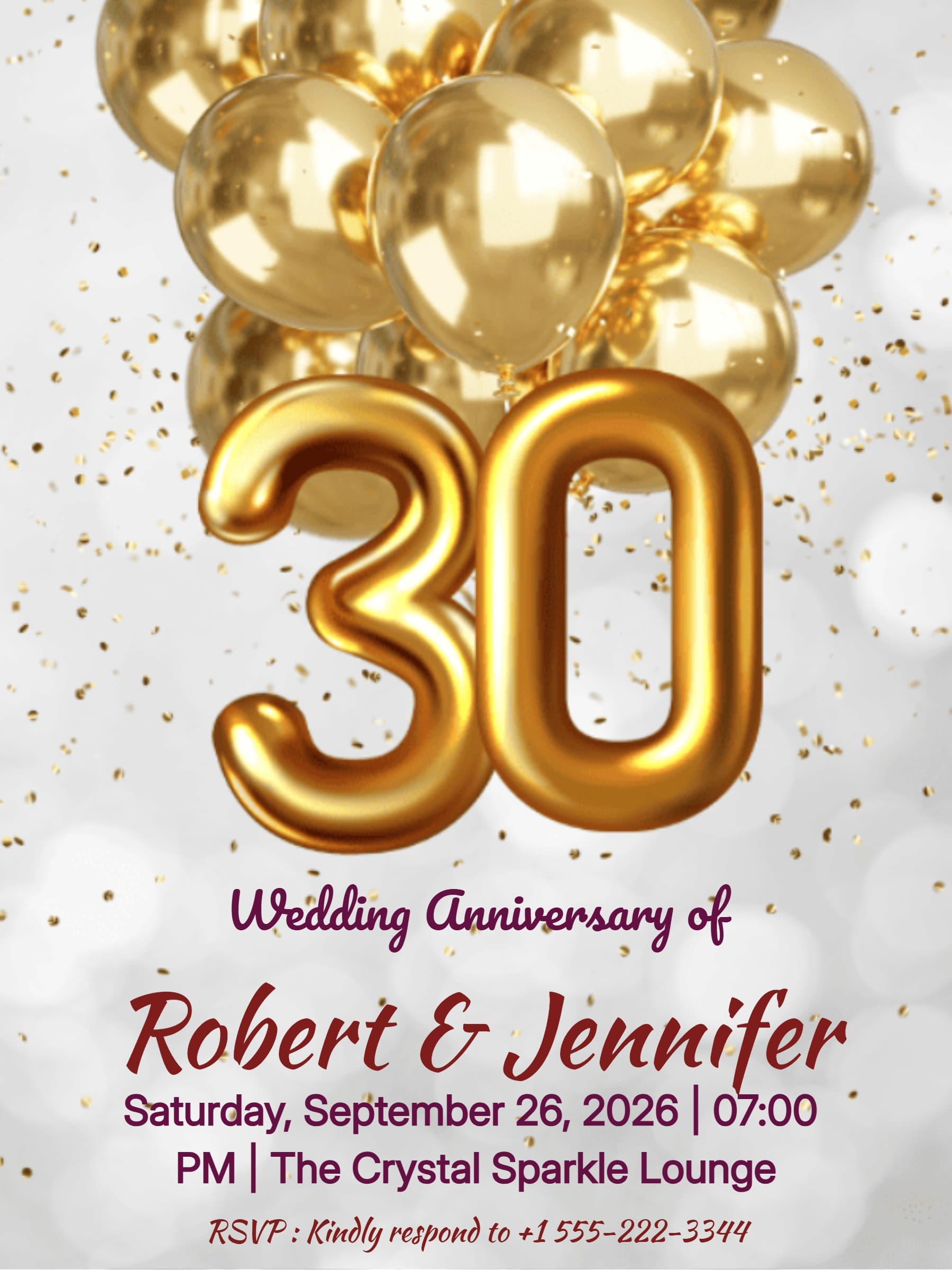30th Golden Balloon Anniversary
