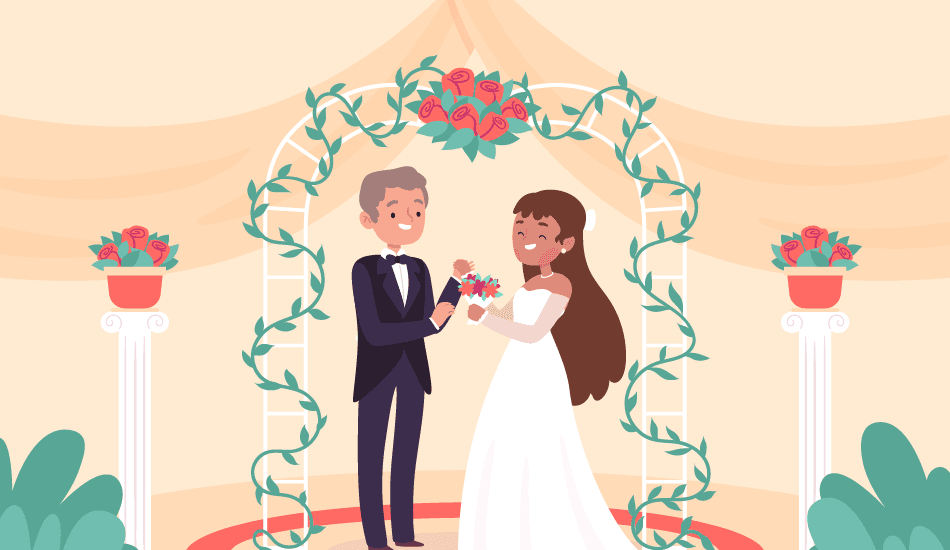 1st, 10th & 20th Wedding Anniversary Wishes for New Couples
