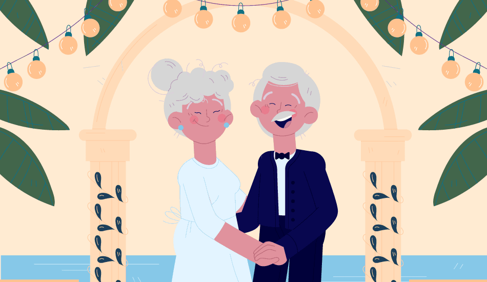 50th Wedding Anniversary Wishes, Messages & Ideas (Golden Anniversary)